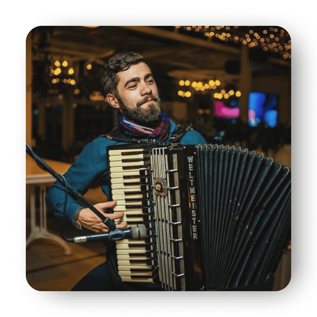 Taras Luka Vancouver Jazz Accordion Player The Phonix
