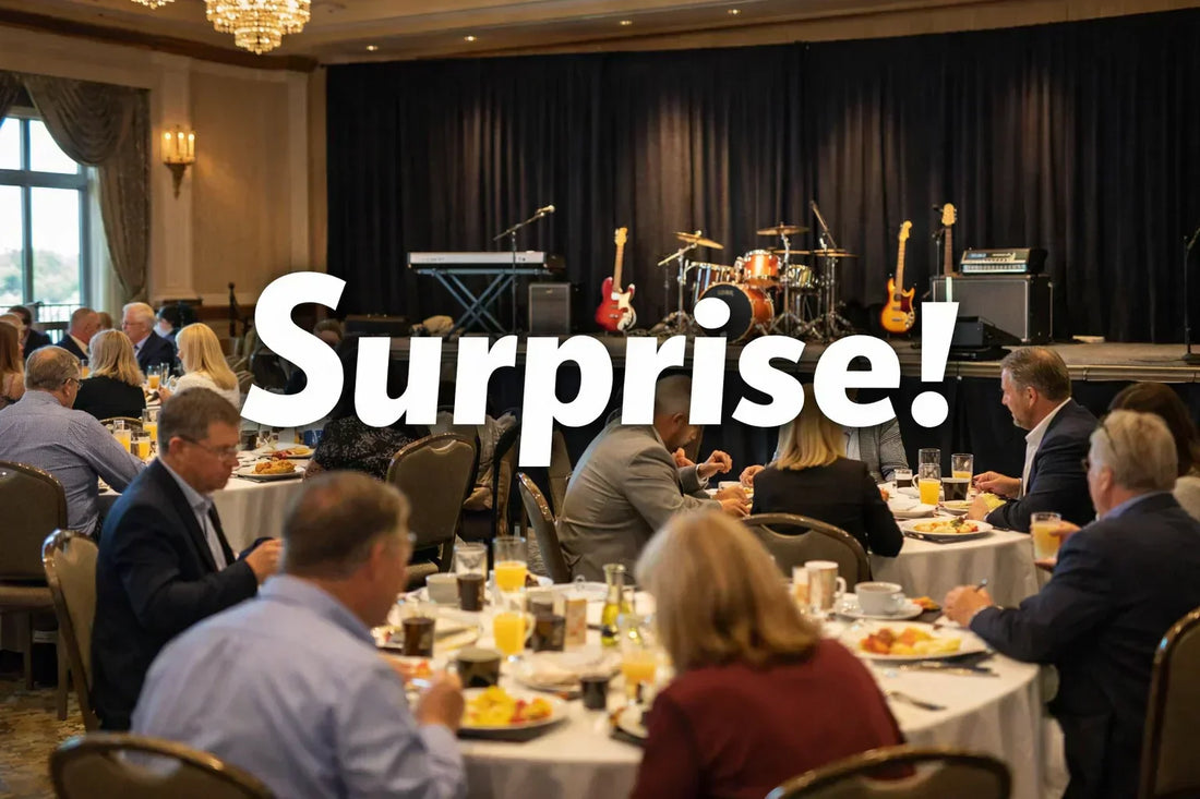 Phonix Band provides corporate event enetertainment for oakwyn realty