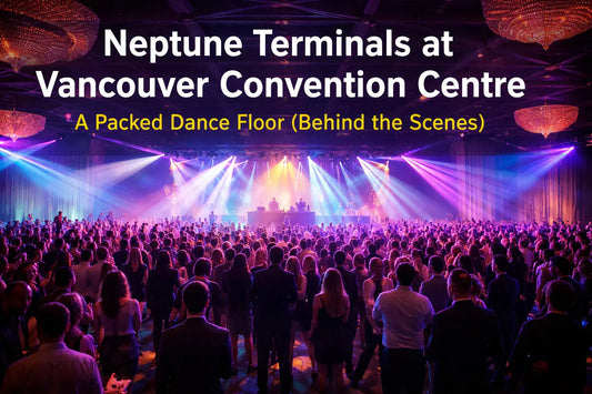 [HERO] Neptune Terminals at Vancouver Convention Centre: A Packed Dance Floor Corporate Event (Behind the Scenes)
