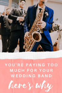 You Are Paying Too Much For Your Wedding Band: How Much Does A Wedding Band Really Cost?