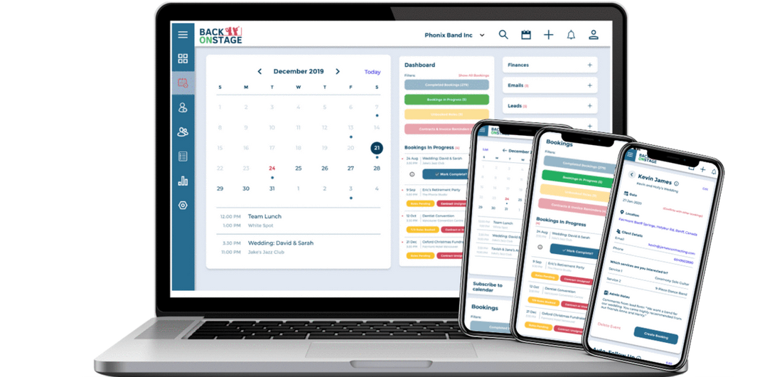 band management software back on stage