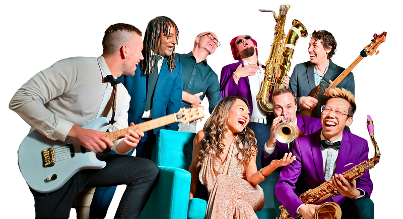 The Phonix, a nine-piece wedding band in Vancouver